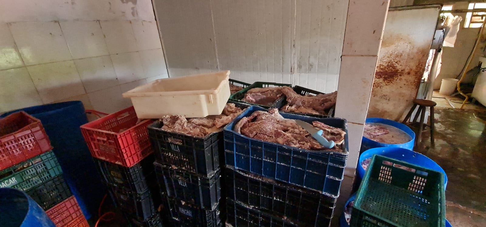 Três homens são presos por desviar e revender carne estragada em Sumaré