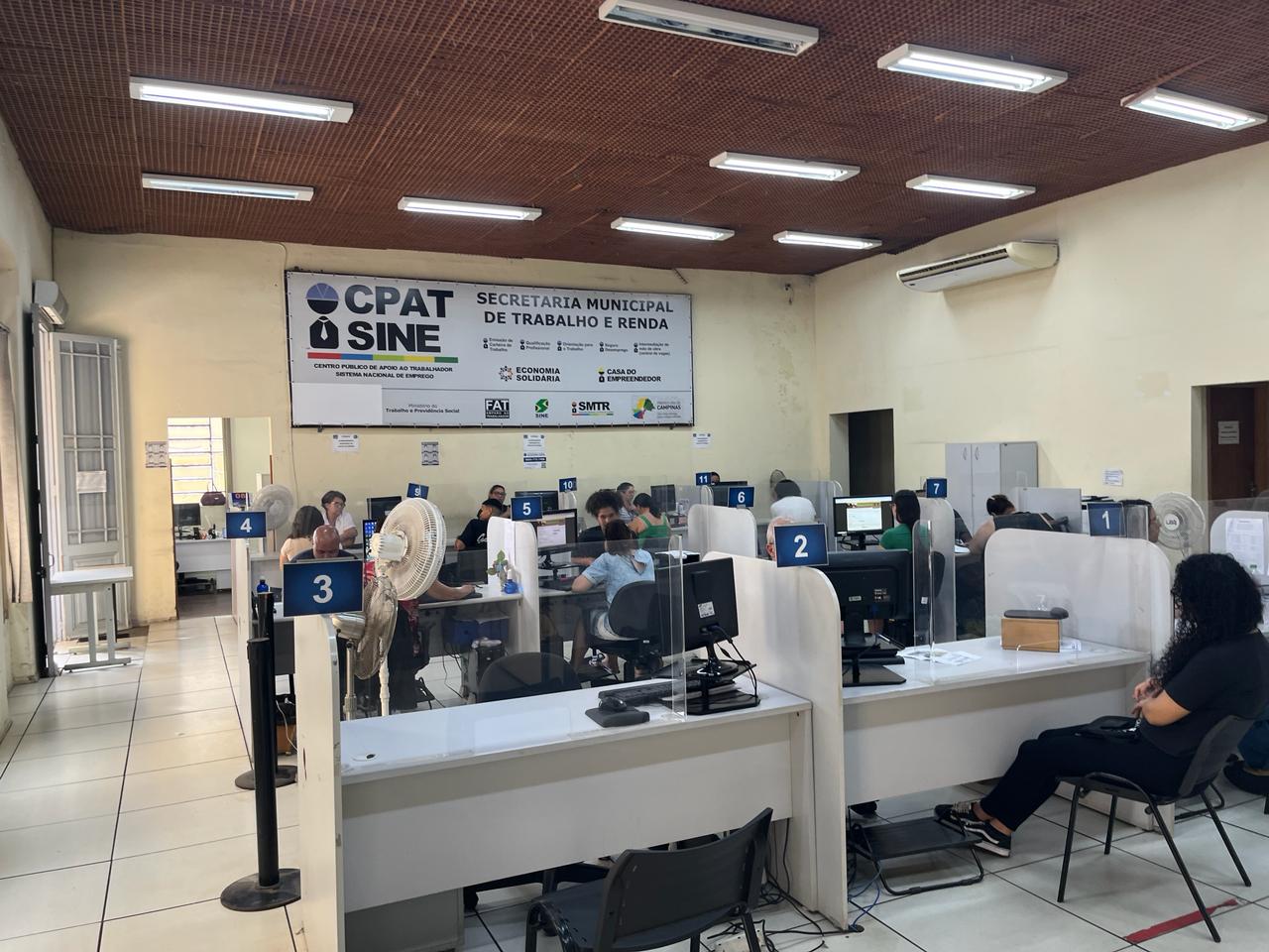 Campinas registra aumento de 35% na oferta de empregos em 2023