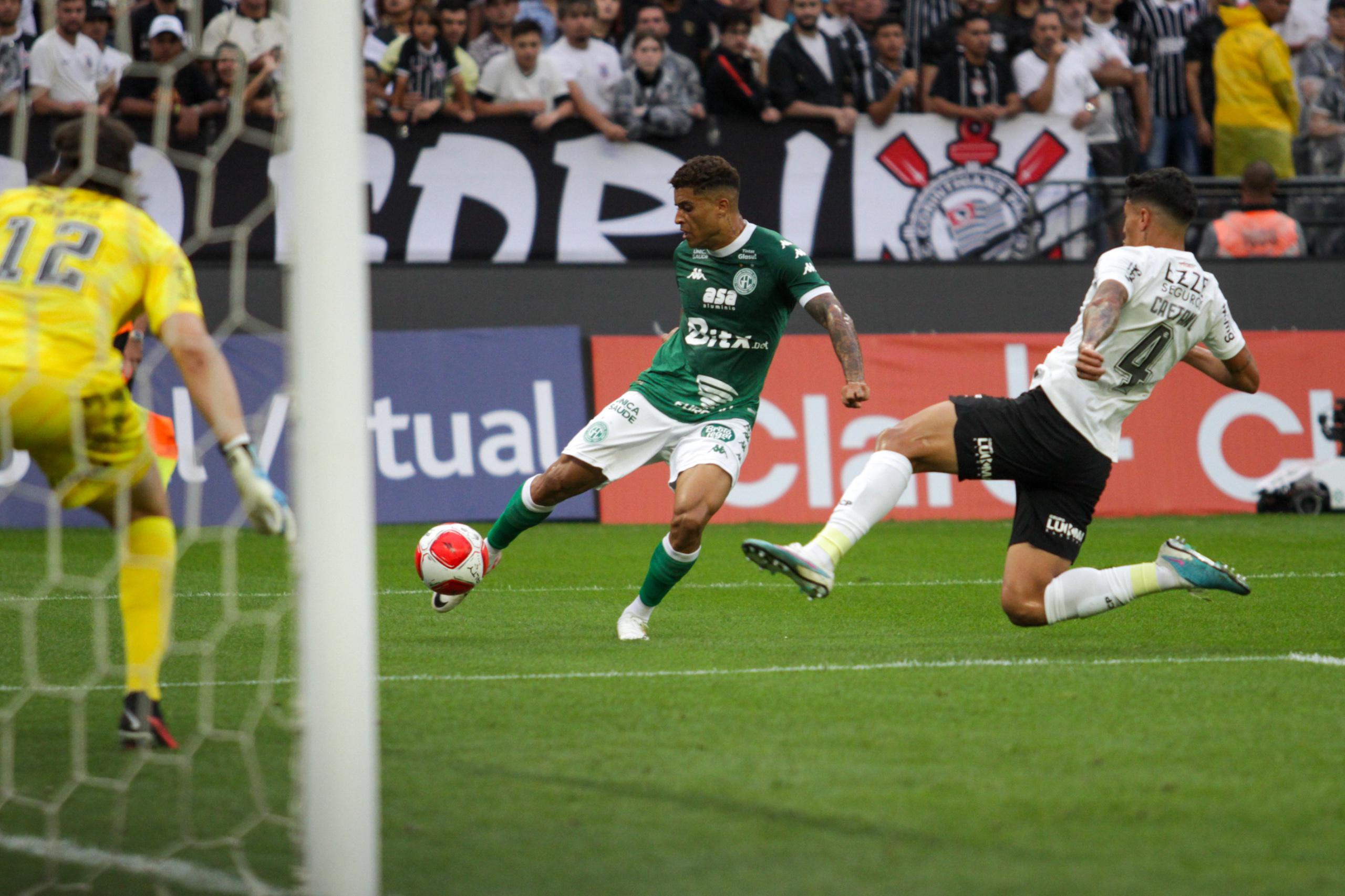 Guarani joga bem mas perde para o Corinthians em Itaquera