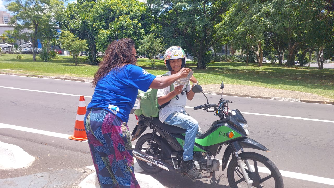 Jardim do Lago recebe blitz educativa para motociclistas nesta sexta