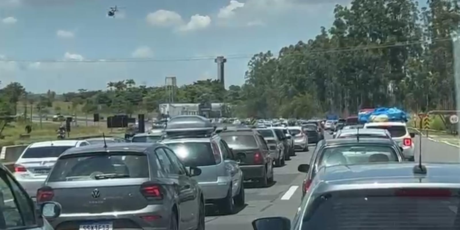 Perseguição policial interdita trecho da Rodovia Adhemar de Barros em Campinas