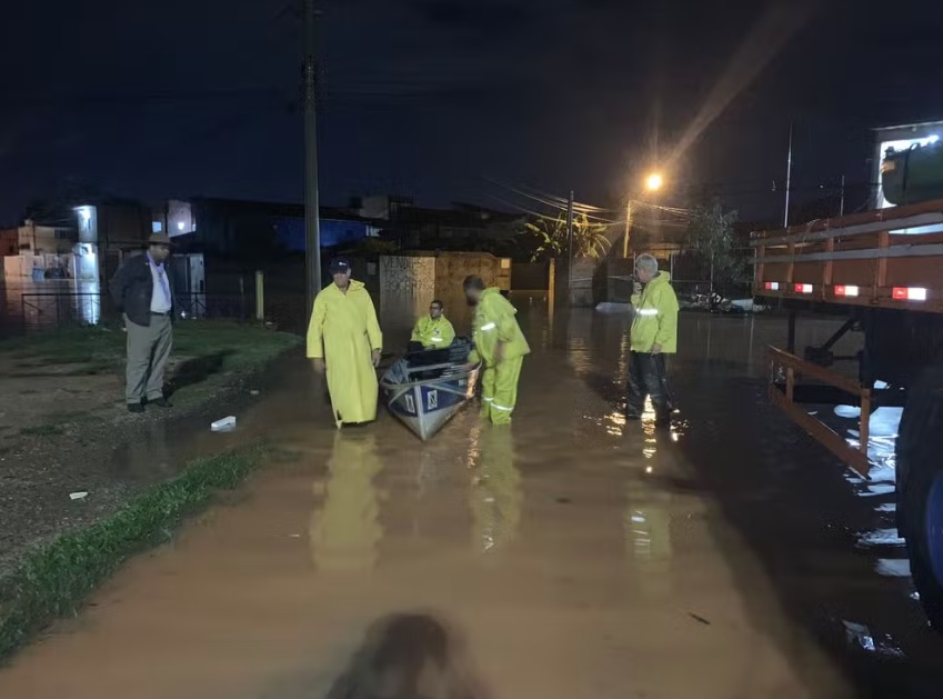 Sorocaba tem 91% de toda a chuva prevista em janeiro em apenas 24 horas