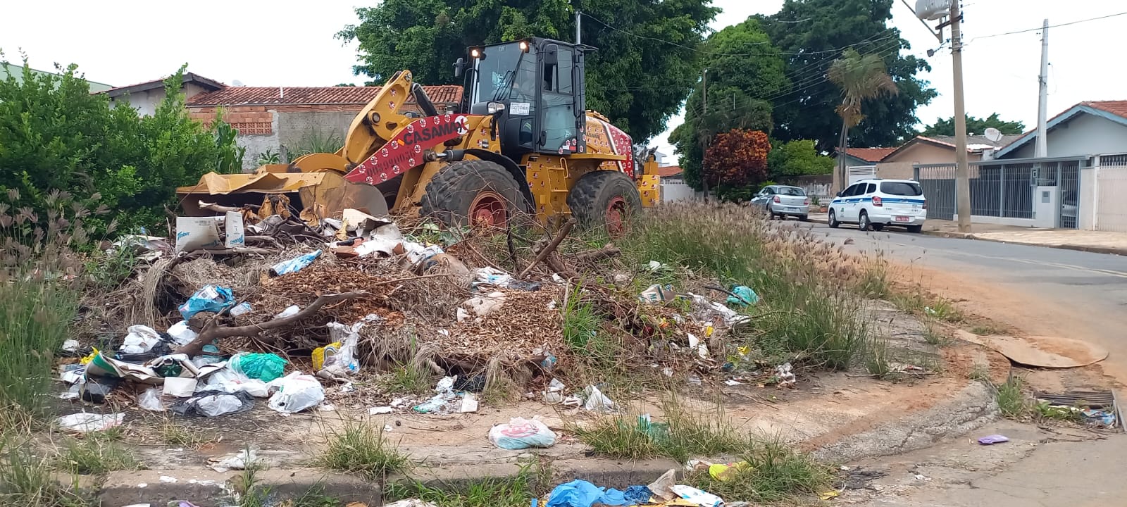 Mais de 4 toneladas de entulho são retiradas em um mês em Campinas