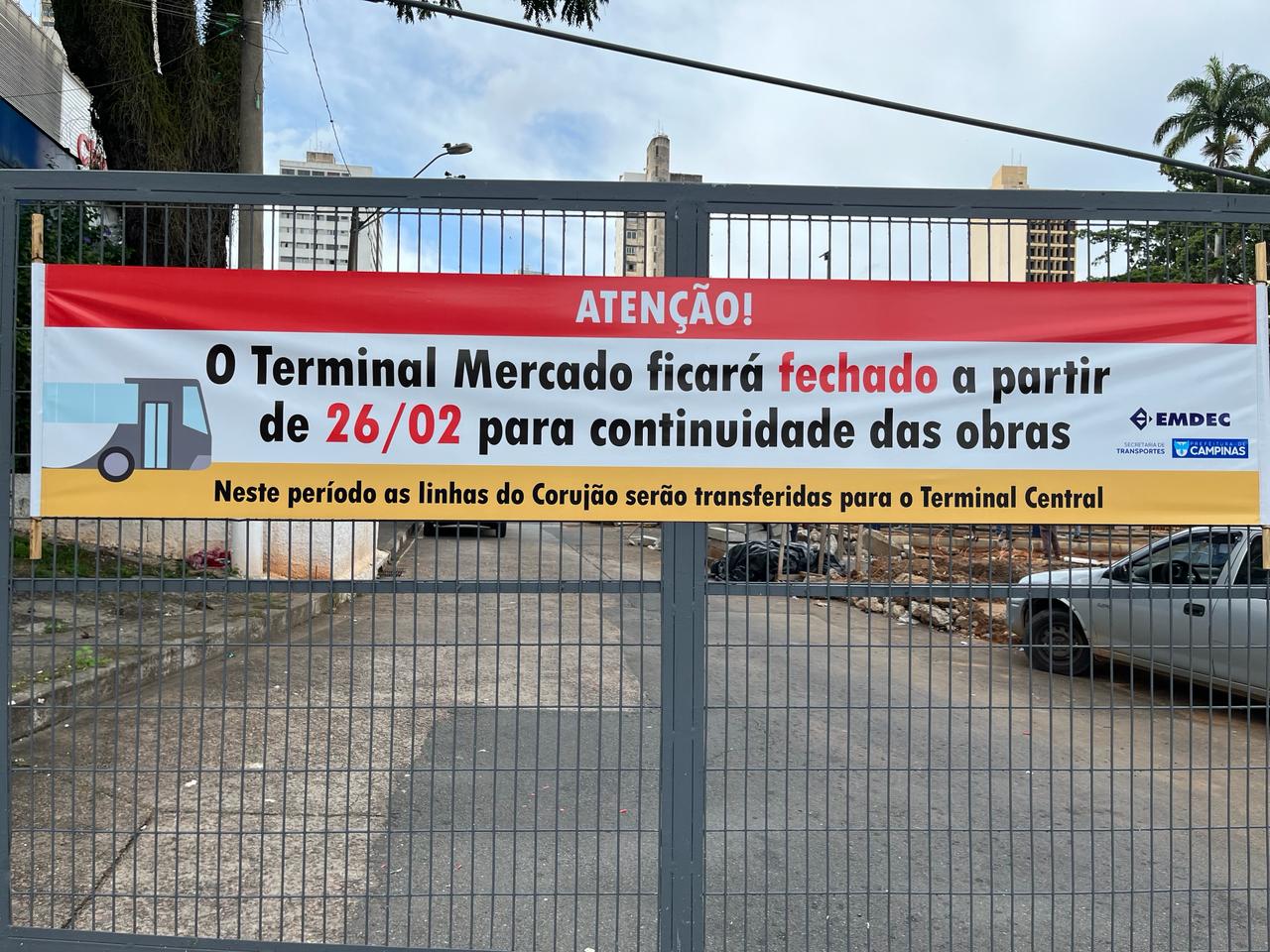 Terminal Mercado é fechado provisoriamente e altera 17 linhas 