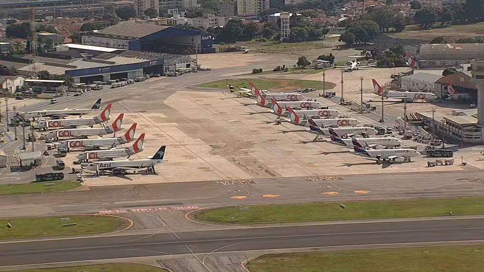 Congonhas fica sem energia e voos são desviados para Viracopos 