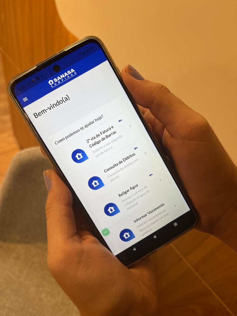 Sanasa começa a enviar SMS com aviso de manutenção em bairros de Campinas 