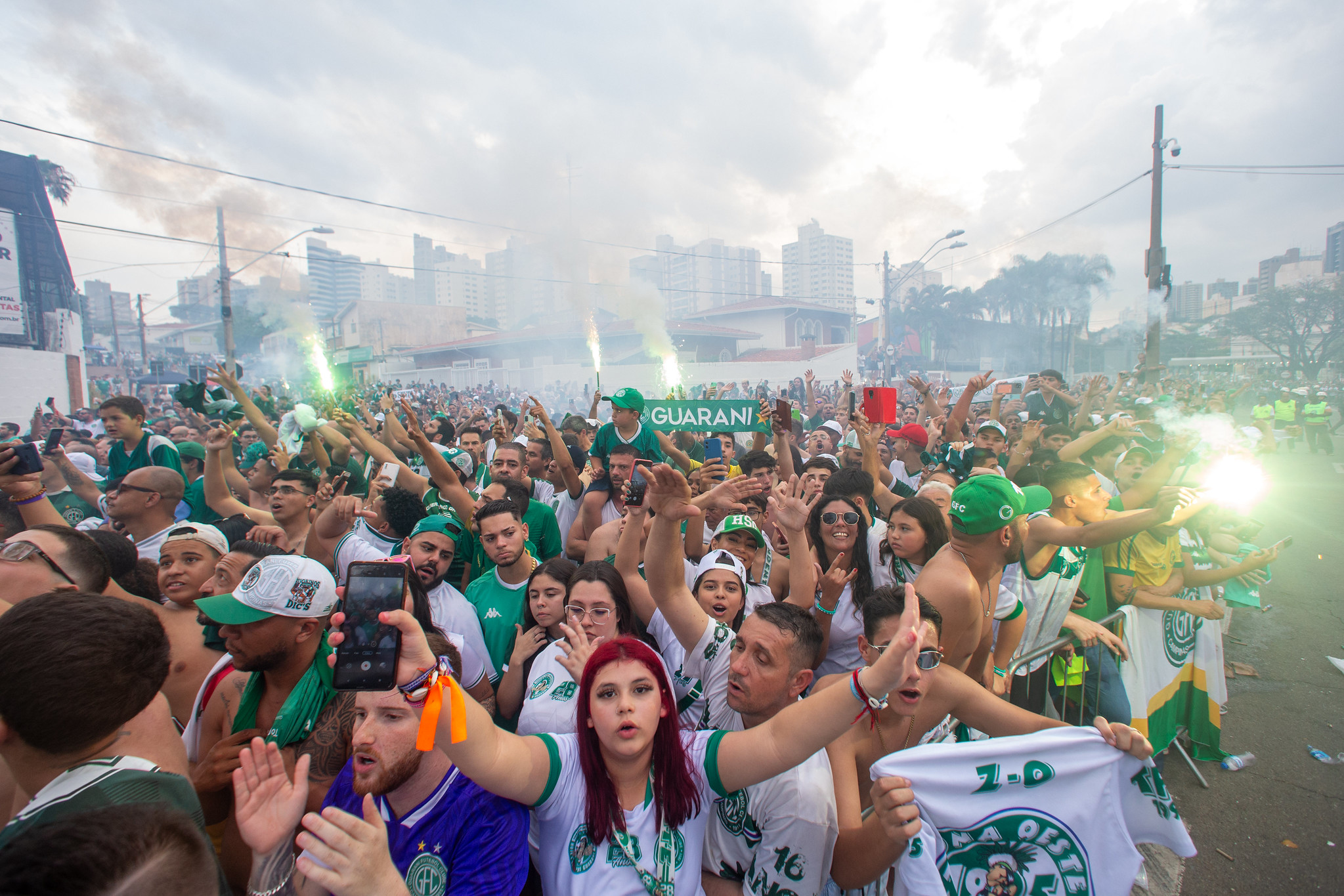 Guarani divulga promoção de ingressos contra o Bragantino; mulheres terão entrada gratuita
