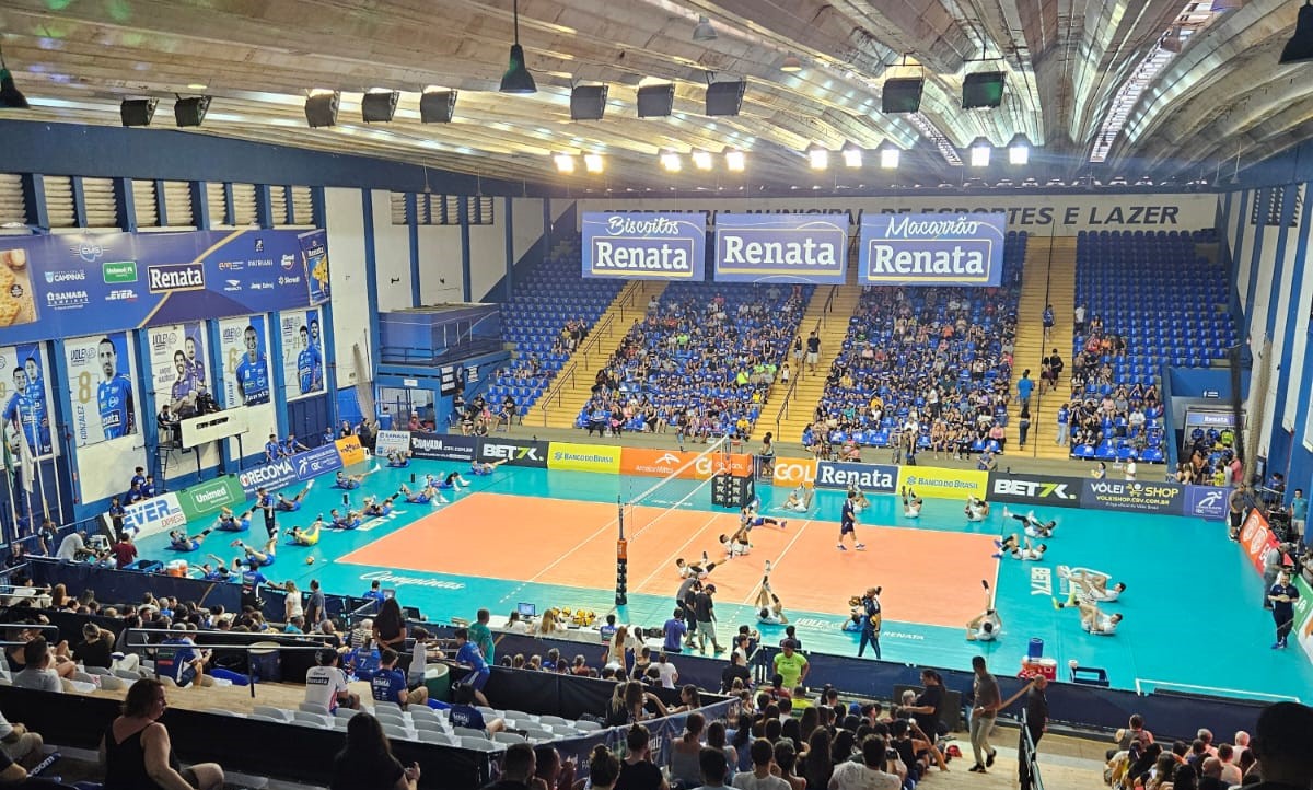 Campinas será sede do campeonato sul-americano de clubes de vôlei masculino em 2026
