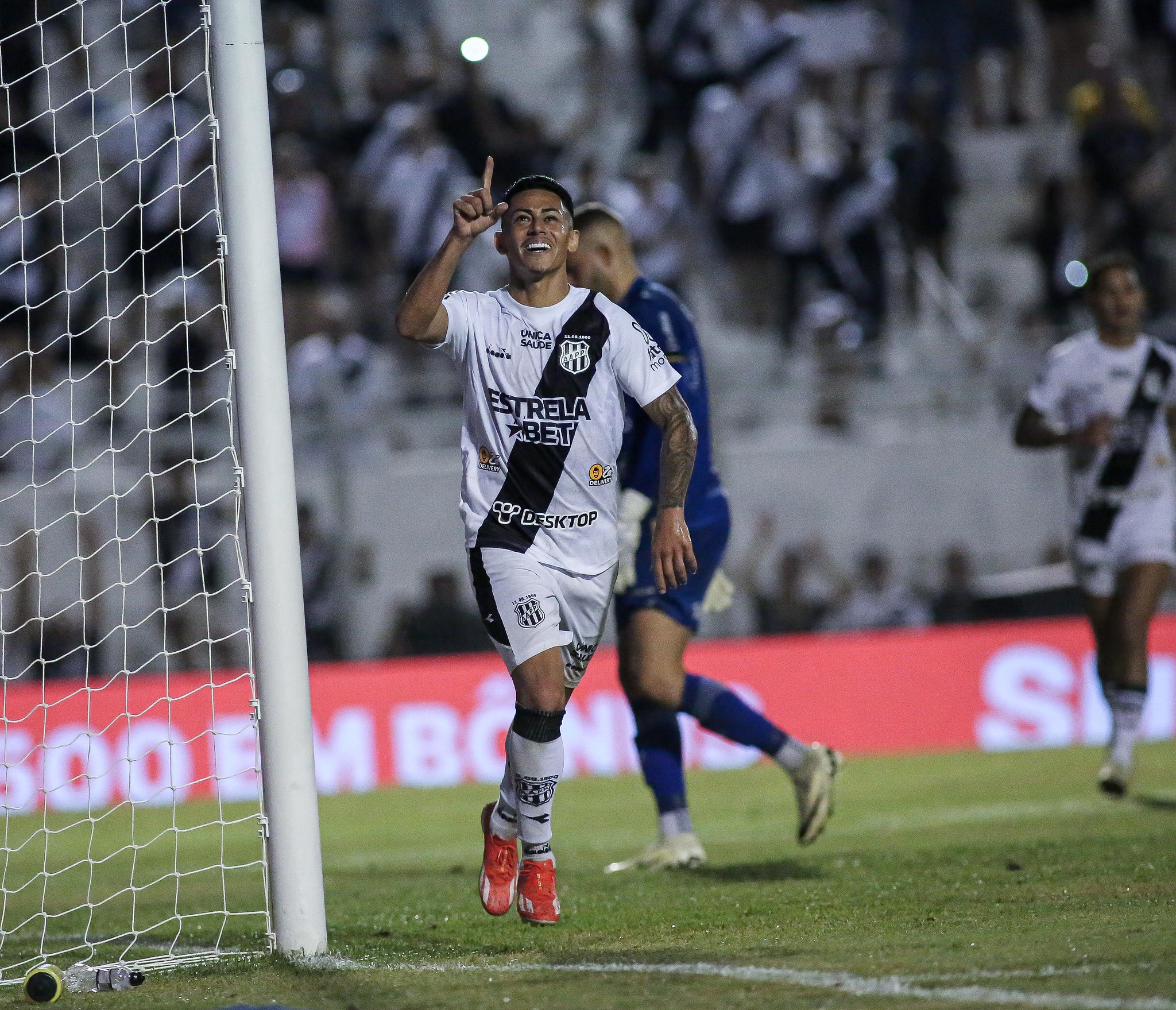 Dodô iguala Jeh na artilharia da Ponte Preta na temporada 2024