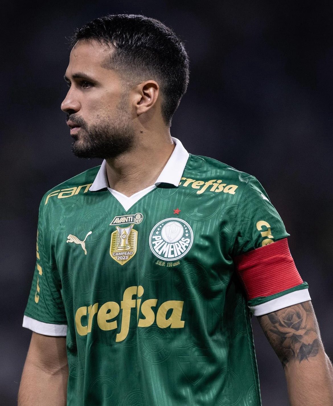 Luan ensaia despedida do Palmeiras contra o Vasco