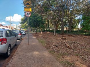 Moradores reclamam de falta de manutenção em praça no Jardim Flamboyant