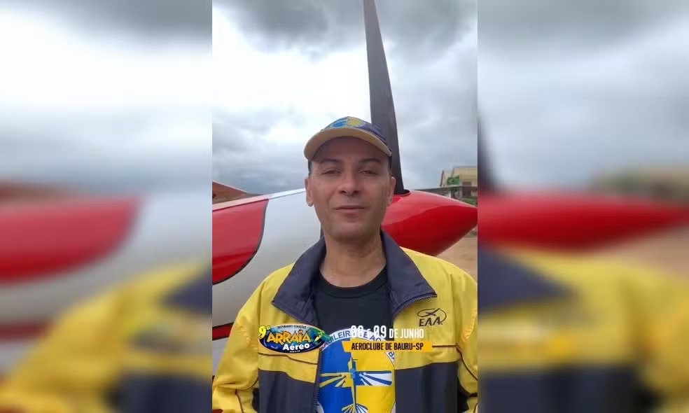 Piloto de Valinhos morre em acidente aéreo em Bauru 