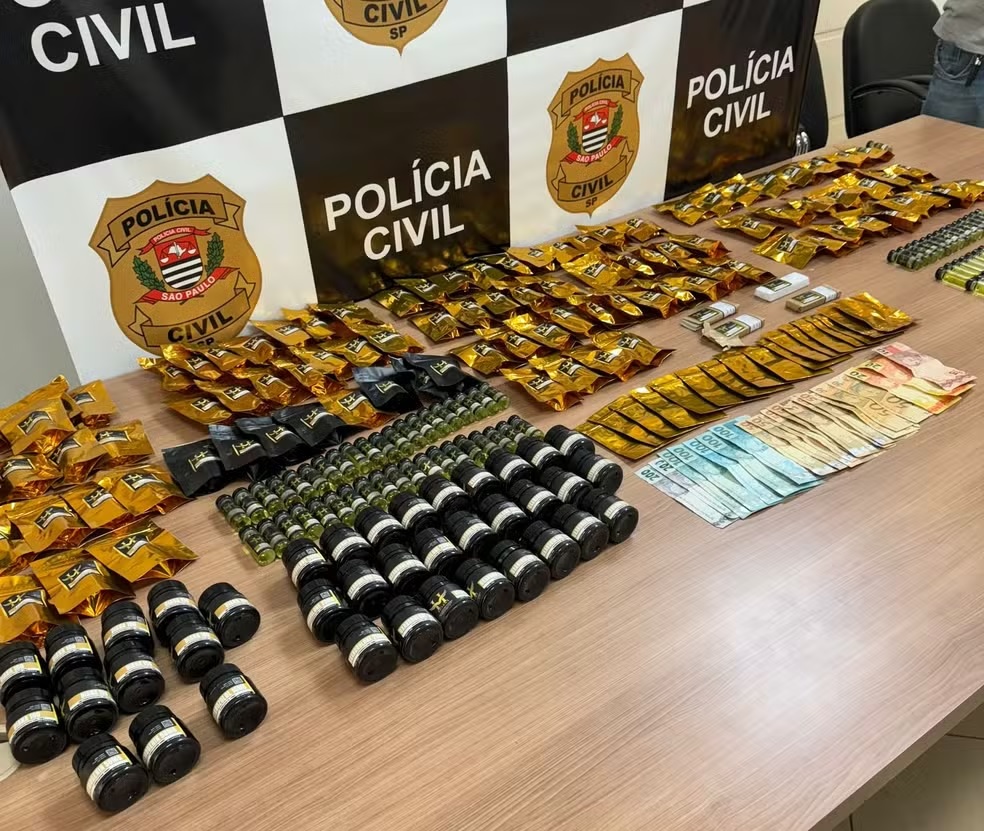 Estoque de anabolizantes avaliado em R mil é apreendido pela polícia