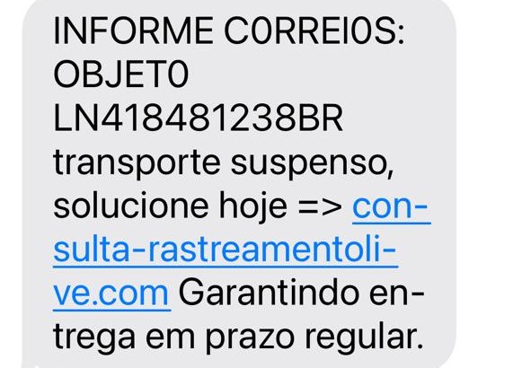 Golpe dos Correios: criminosos enviam mensagens falsas e cobram taxa para liberar encomenda  