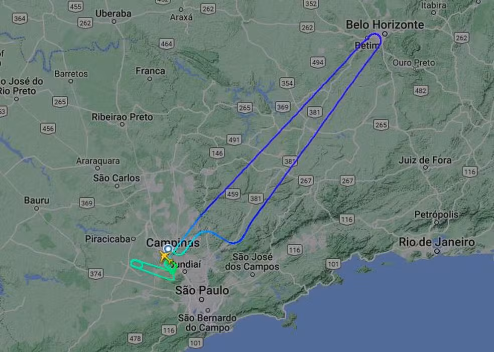 Viracopos é reaberto após 2h fechado devido a estouro de pneu de aeronave
