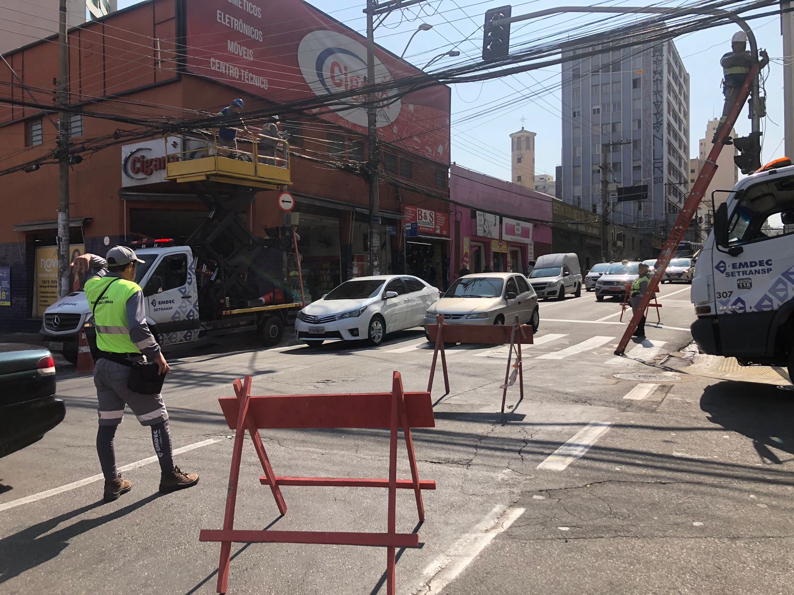 No Centro, Rua Ernesto Khulmann terá mudança no sentido a partir desta quinta