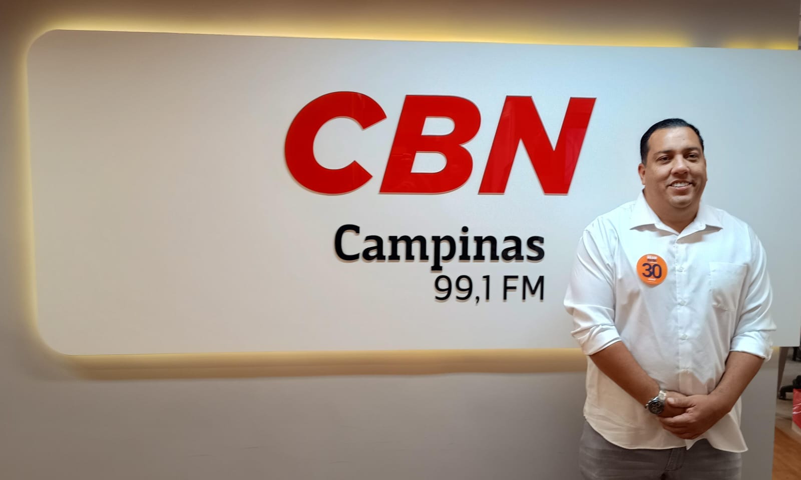 CBN e g1 entrevistam Wilson Matos (Novo), candidato à prefeitura de Campinas 