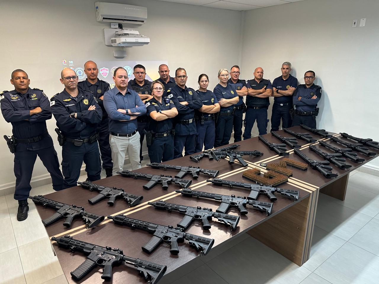 GM de Campinas adquire 20 fuzis; guardas passam por treinamento