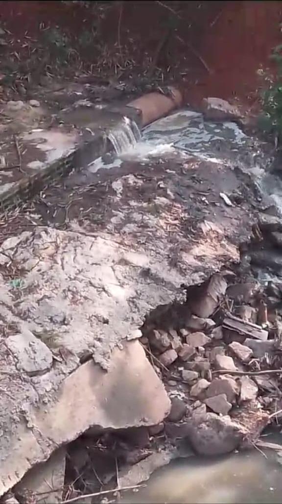Novo despejo de esgoto é flagrado pela Guarda de Piracicaba no Tijuco Preto