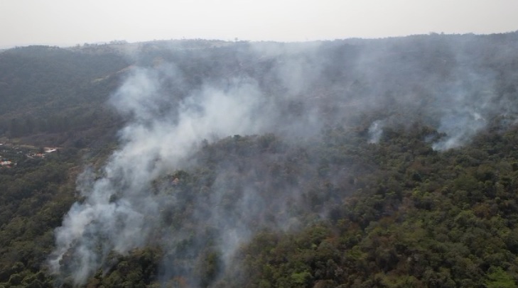 Três cidades da região de Campinas ainda tem focos de incêndio ativos