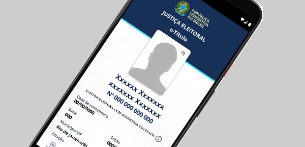 E-Título não pode ser baixado neste domingo, mas justificativa pode ser feita por ele