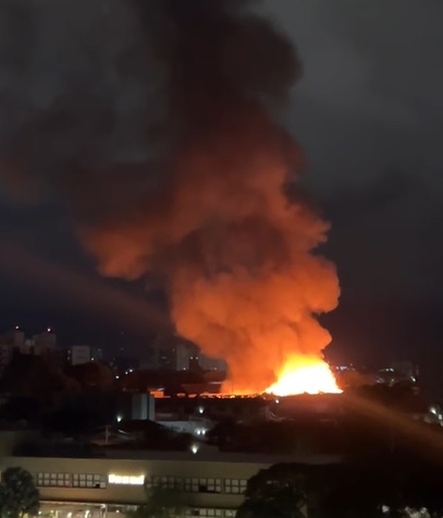 Incêndio atinge indústria de tecelagem em Americana; não há feridos