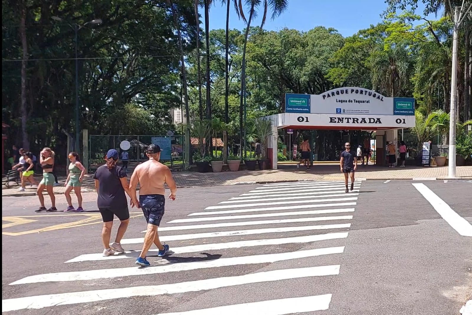 Natal movimenta Lagoa do Taquaral em Campinas