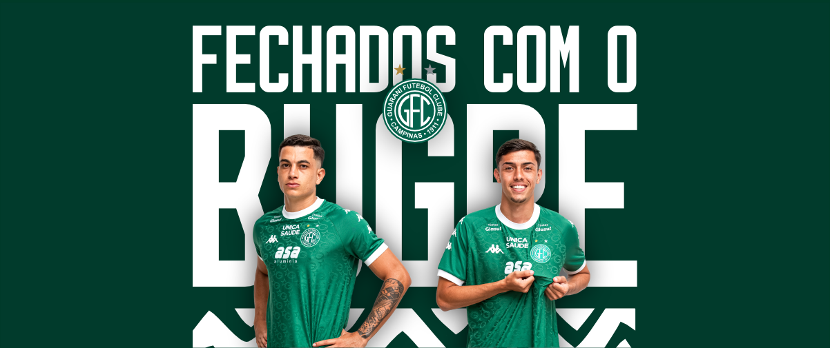 Guarani anuncia Renan Bernabé e Daniel Henrique; clube totaliza 16 contratações