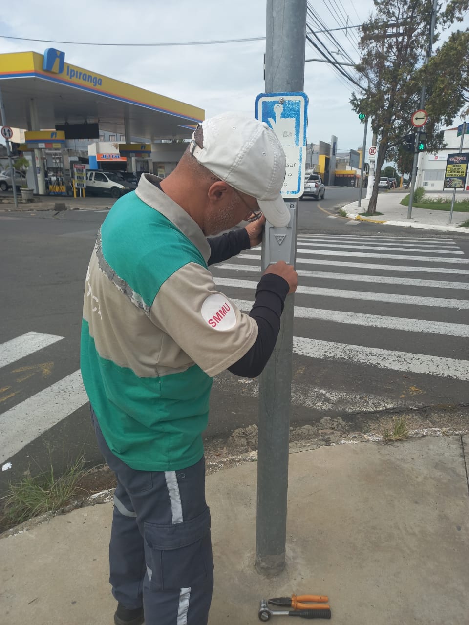 Vandalismo em botoeiras de semáforos em Hortolândia causa prejuízo