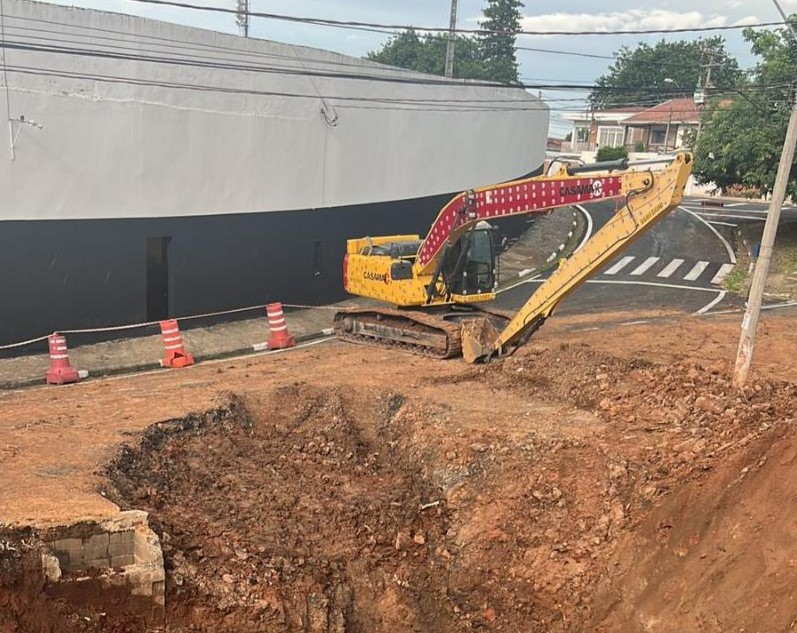 Prefeitura realiza obra para drenagem na região da Ponte Preta em Campinas