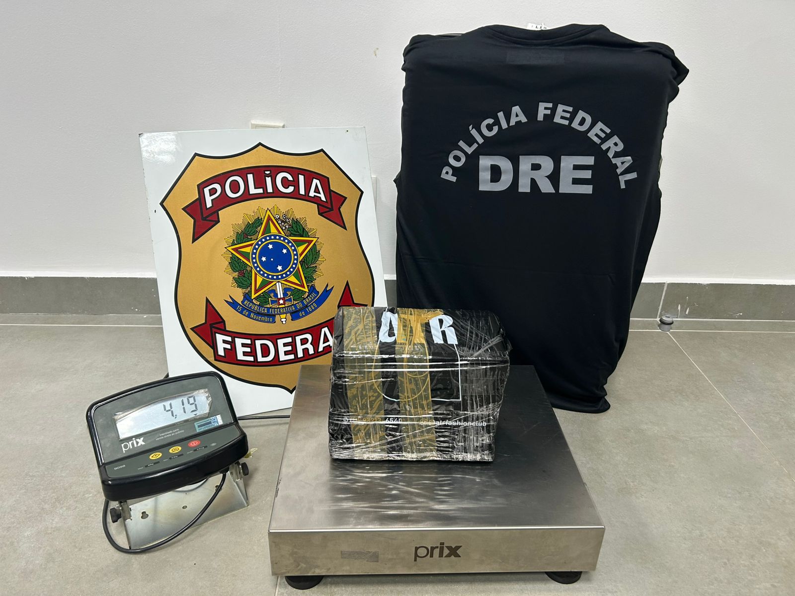 PF prende homem tentando embarcar por Viracopos com cocaína para Europa
