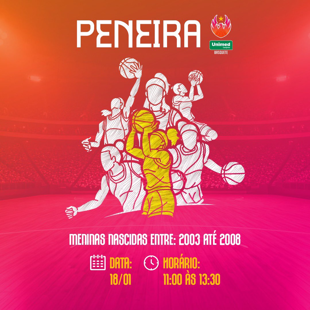 Unimed Campinas Basquete realiza peneira para buscar novas jogadoras