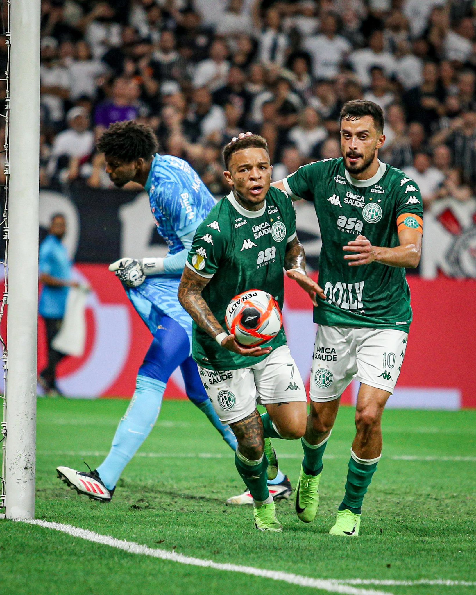 Guarani faz bom jogo, empata com Corinthians, mas é eliminado do Paulistão