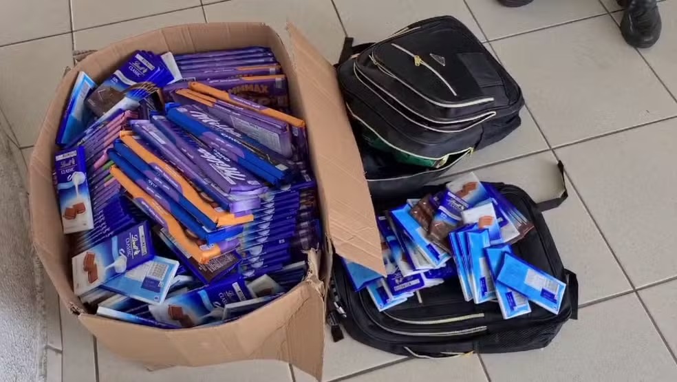 GM prende quadrilha após furto de R$ 12,6 mil em barras de chocolate em Indaiatuba 