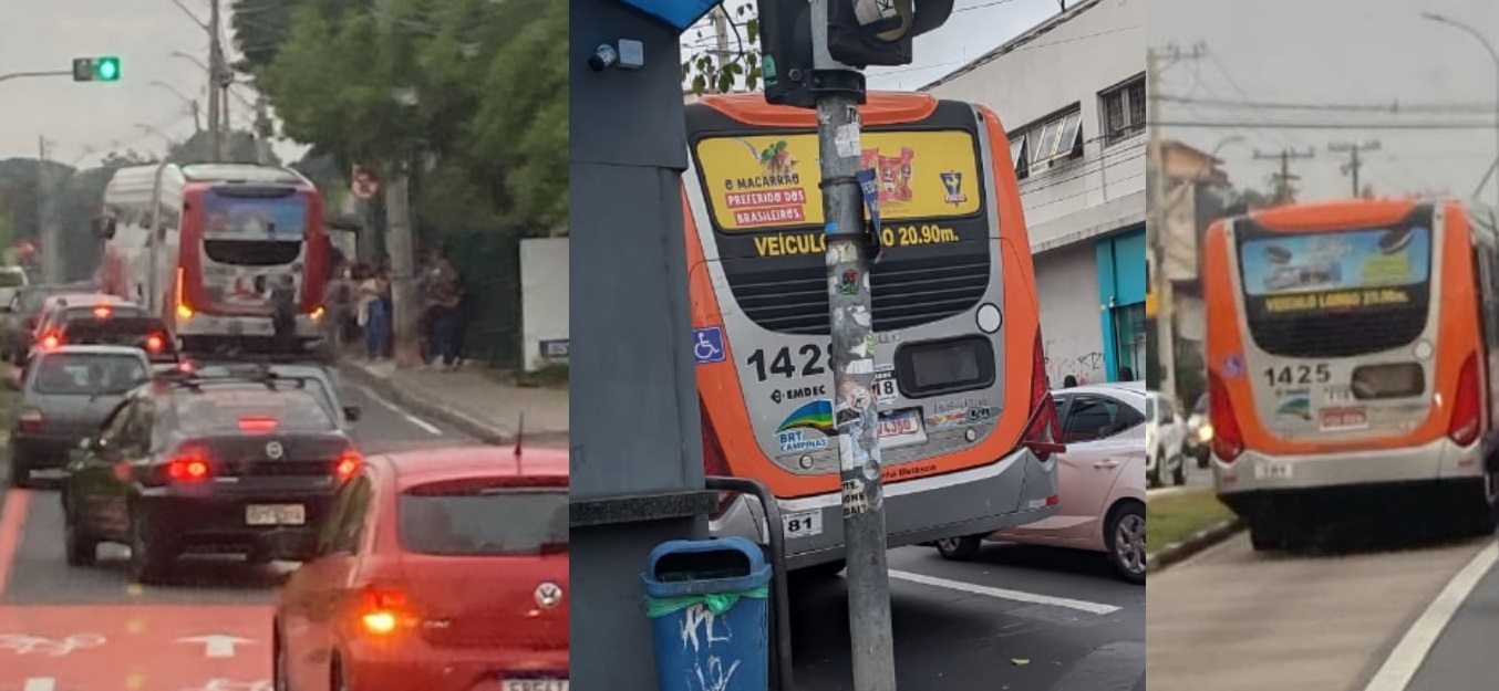 Caos no transporte de Campinas: pelo menos 13 ônibus quebrados em 4 horas