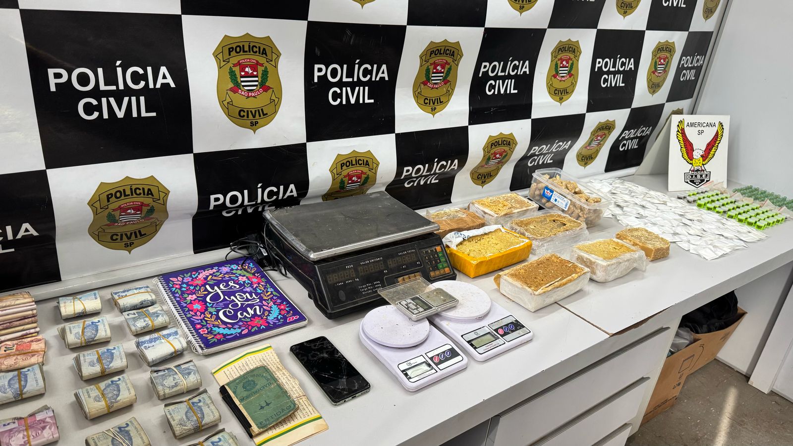 Polícia prende homem e apreende 8kg de drogas em Santa Bárbara d’Oeste 