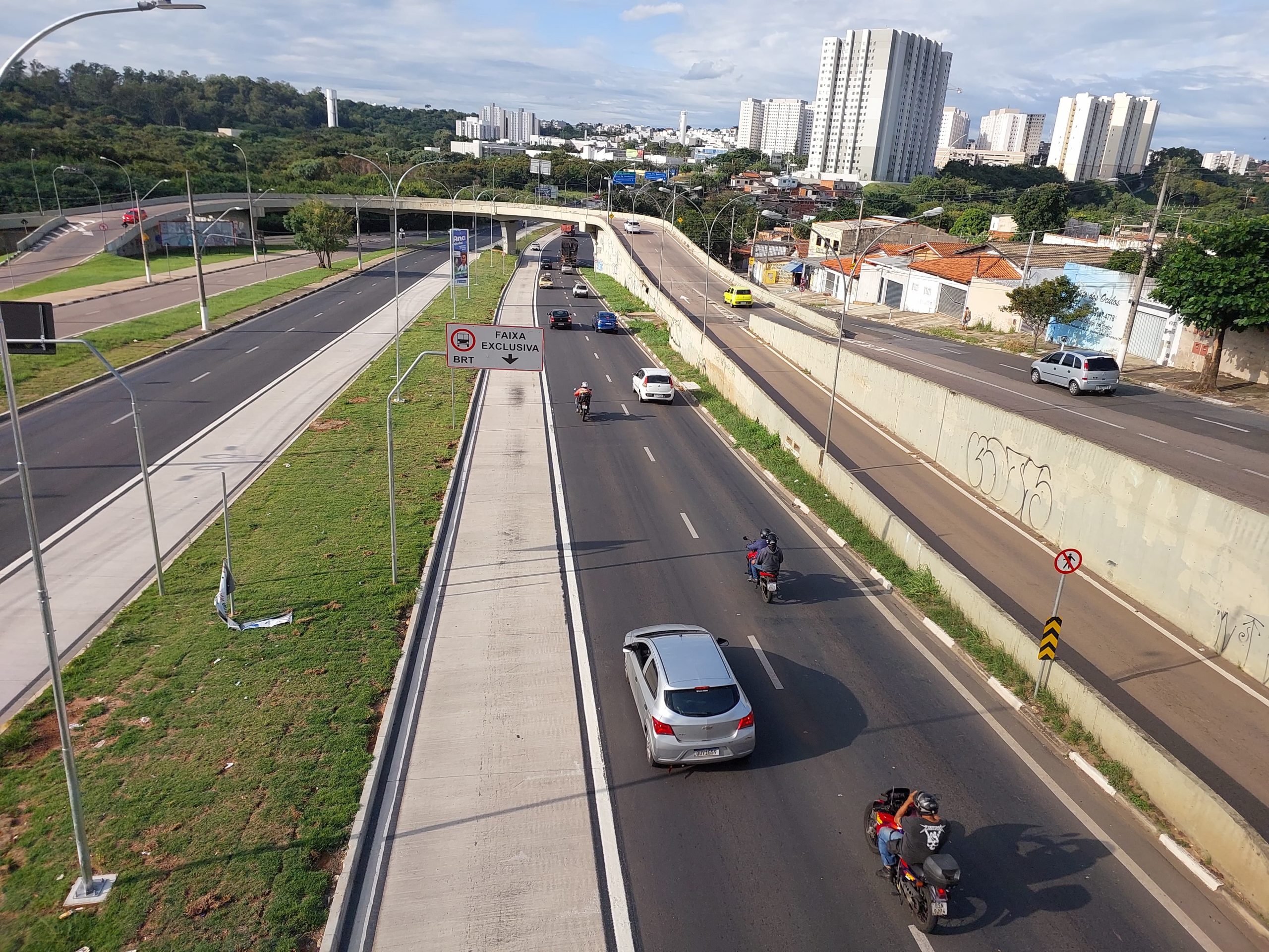 Emdec cria grupo para avaliar implantação de Faixa Azul para reduzir acidentes com motos em Campinas