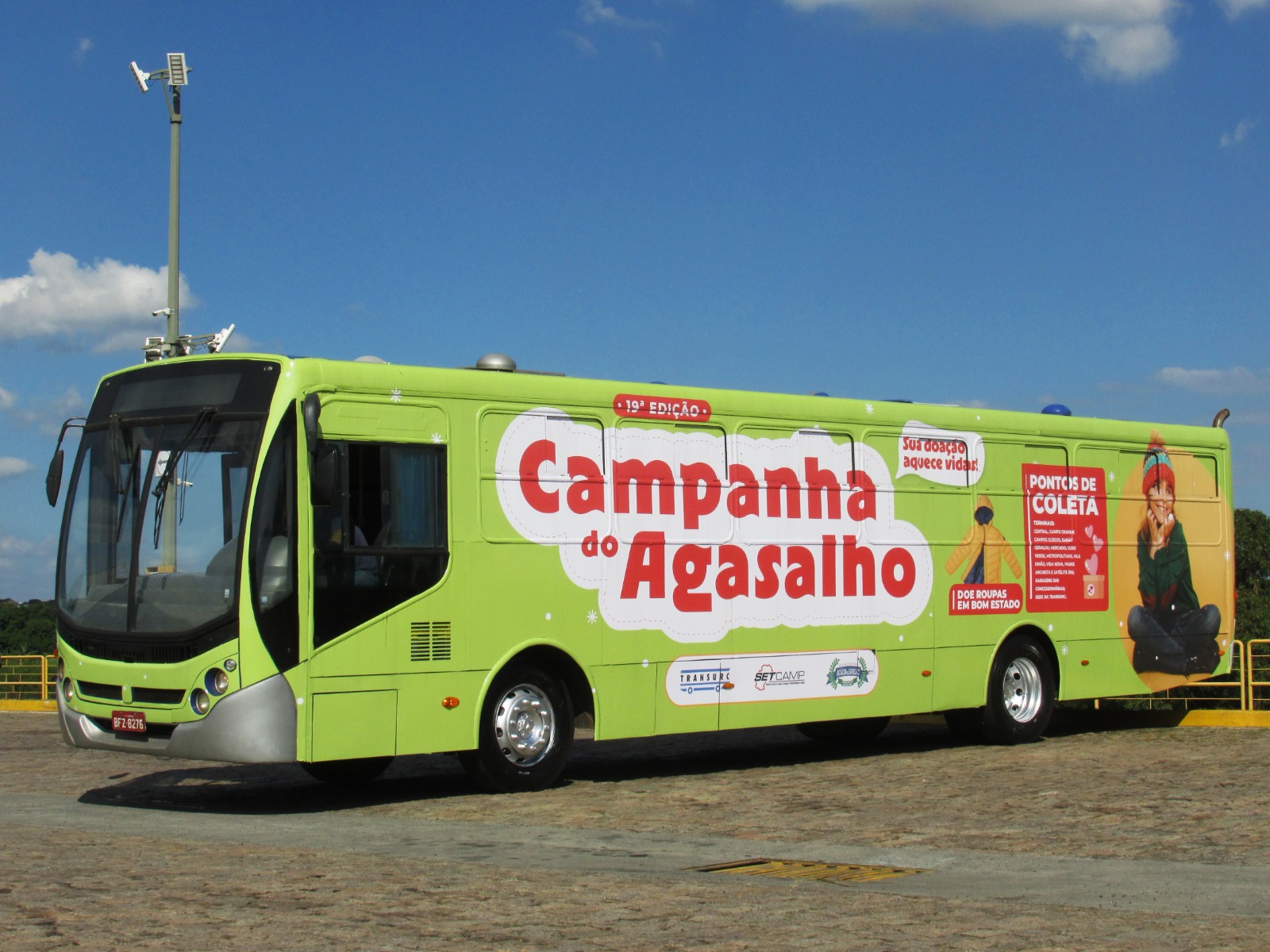 Campanha do Agasalho da Transurc/SetCamp começa nesta segunda-feira