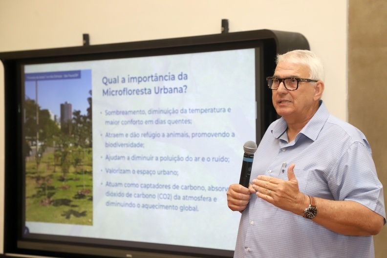 Reunião define criação de microflorestas em municípios da RMC