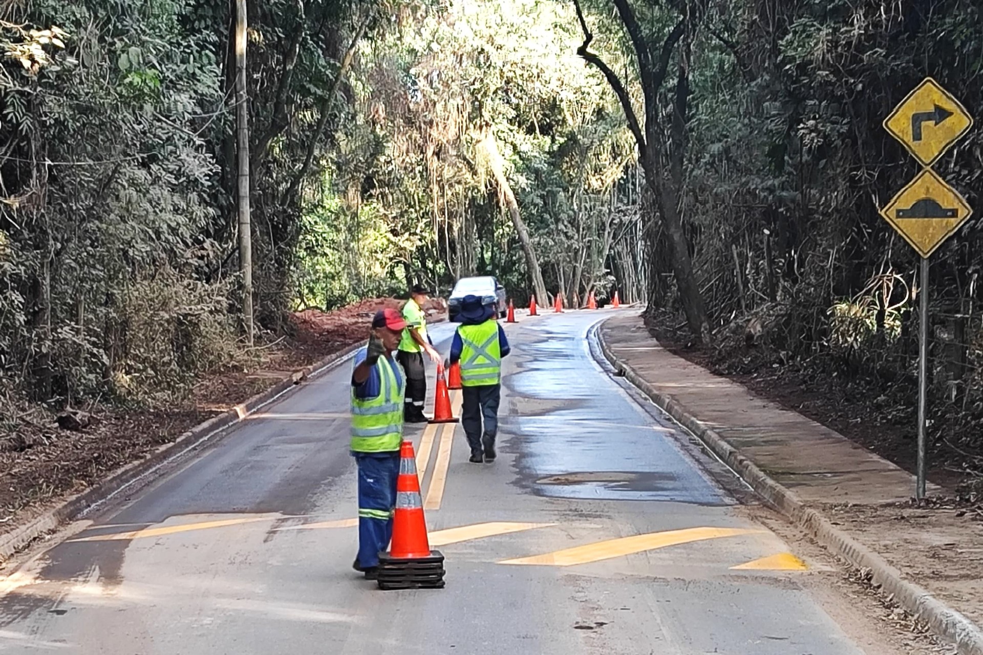 Construção de ponte é finalizada na Av. Nossa Senhora das Graças, em Itatiba