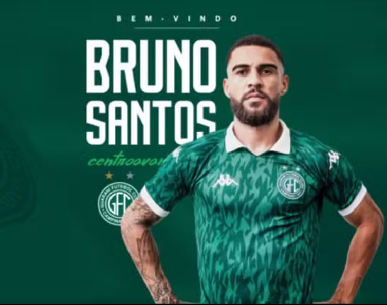 Guarani anuncia atacante Bruno Santos para sequência da Série C