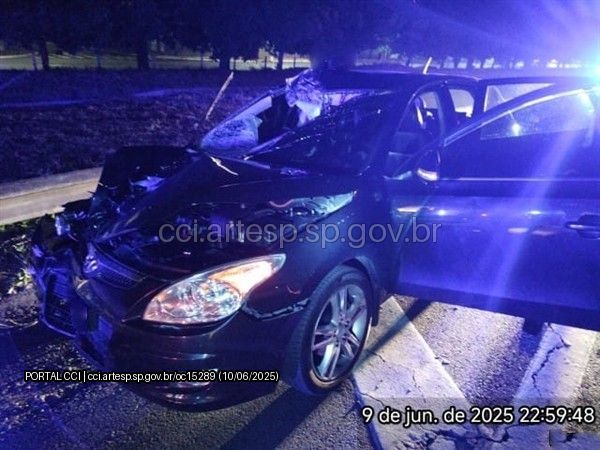 Homem atira tampa de bueiro em carro, mata passageira e morre atropelado na Anhanguera
