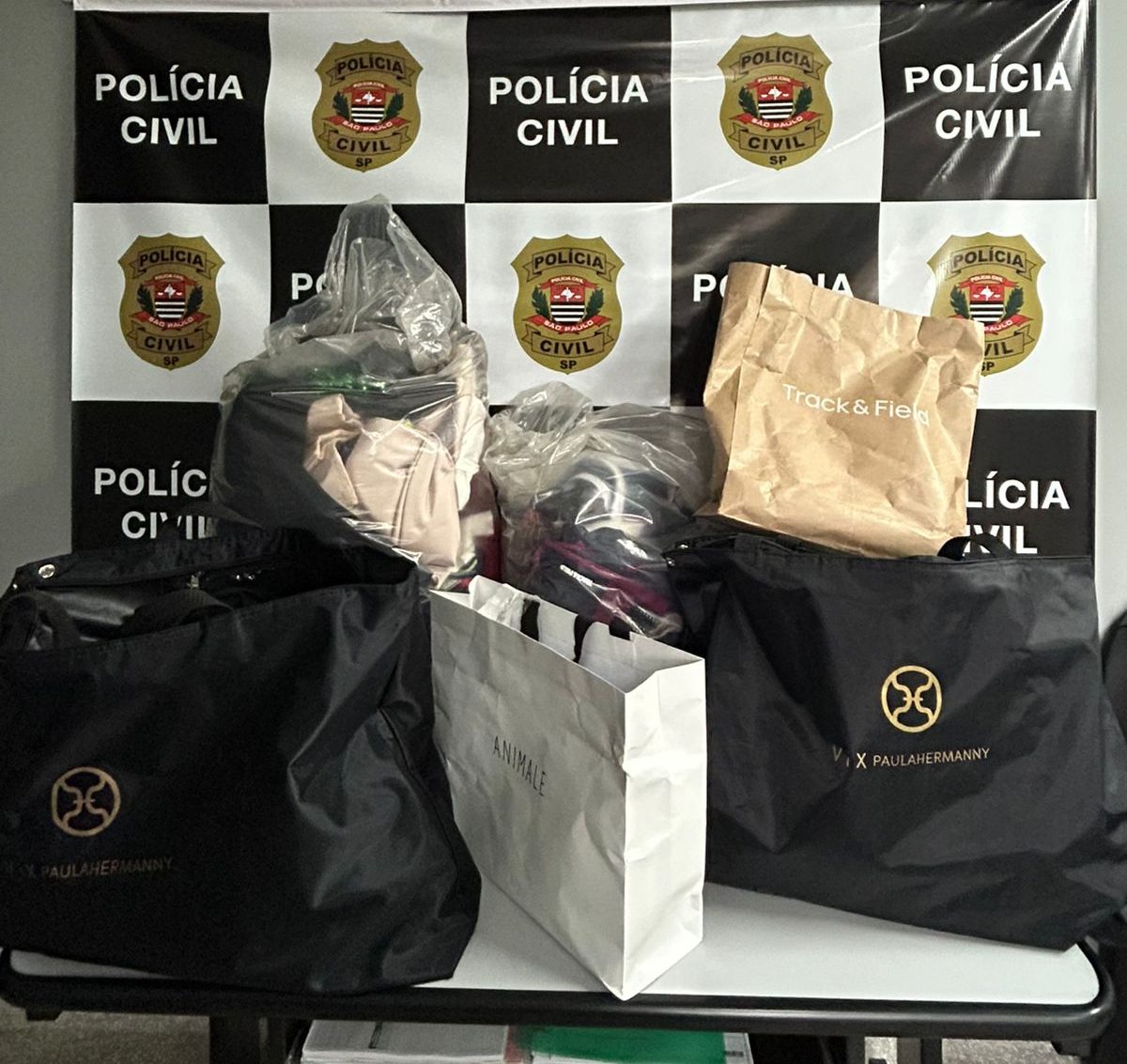 Polícia recupera R$ 130 mil em roupas e joias que eram ‘levadas em consignação’ por mulher