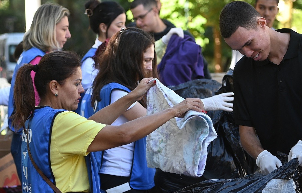 Campanha do Agasalho já arrecadou mais de 5 toneladas de itens de inverno em Campinas 