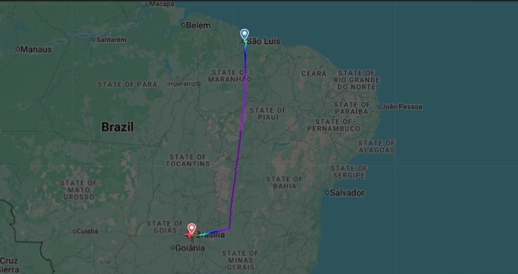 Avião com destino a Campinas faz pouso de emergência em Brasília após suspeita de bomba