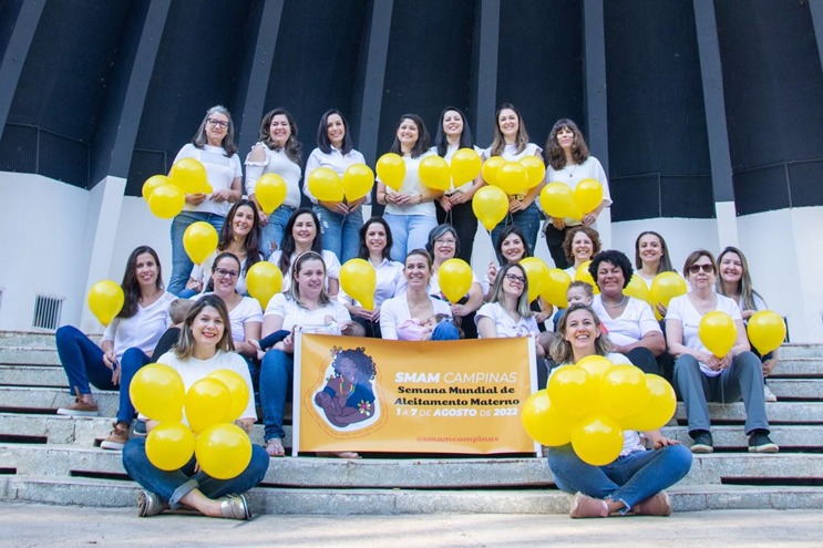 Campinas promove ações no Agosto Dourado em apoio à amamentação 