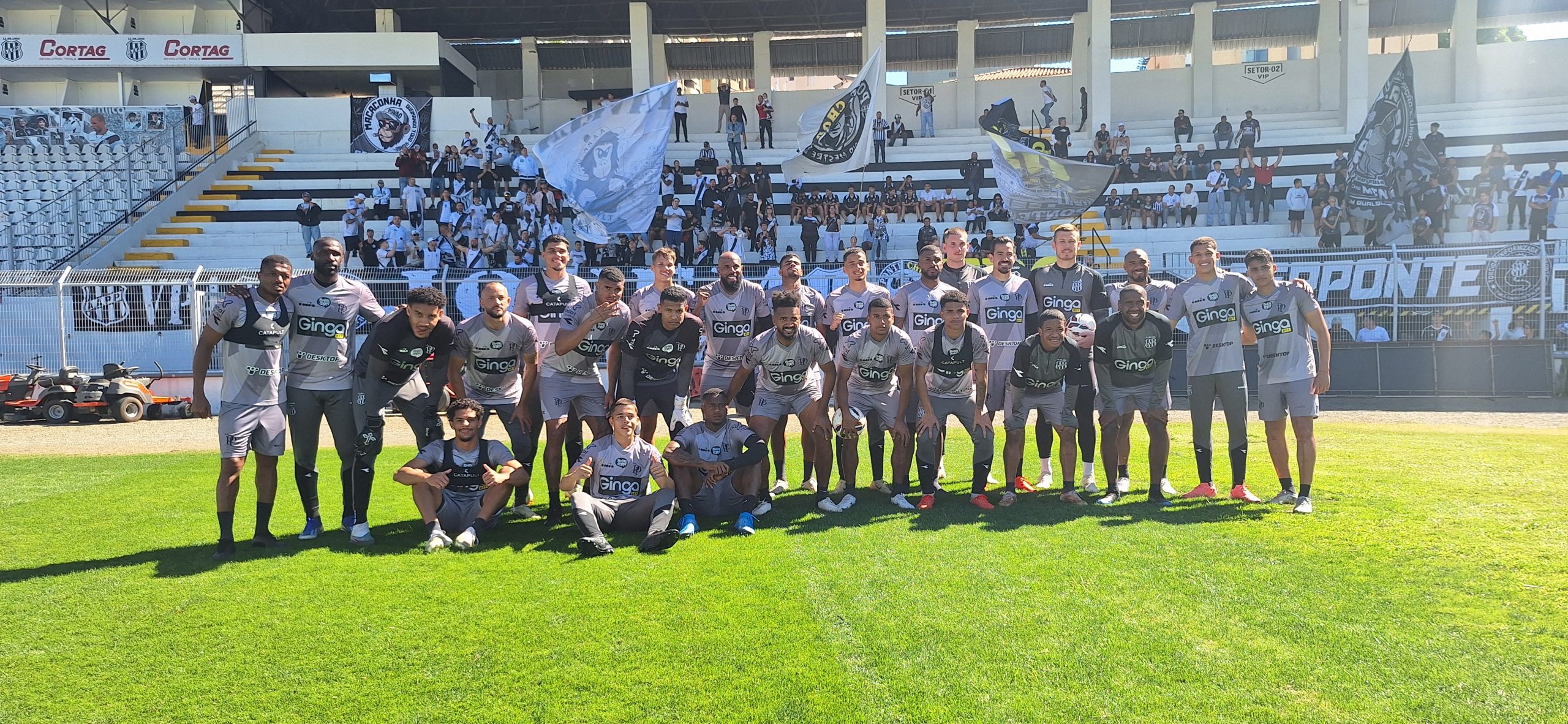 Com treino aberto para torcida, Ponte Preta encerra preparação para o dérbi 210