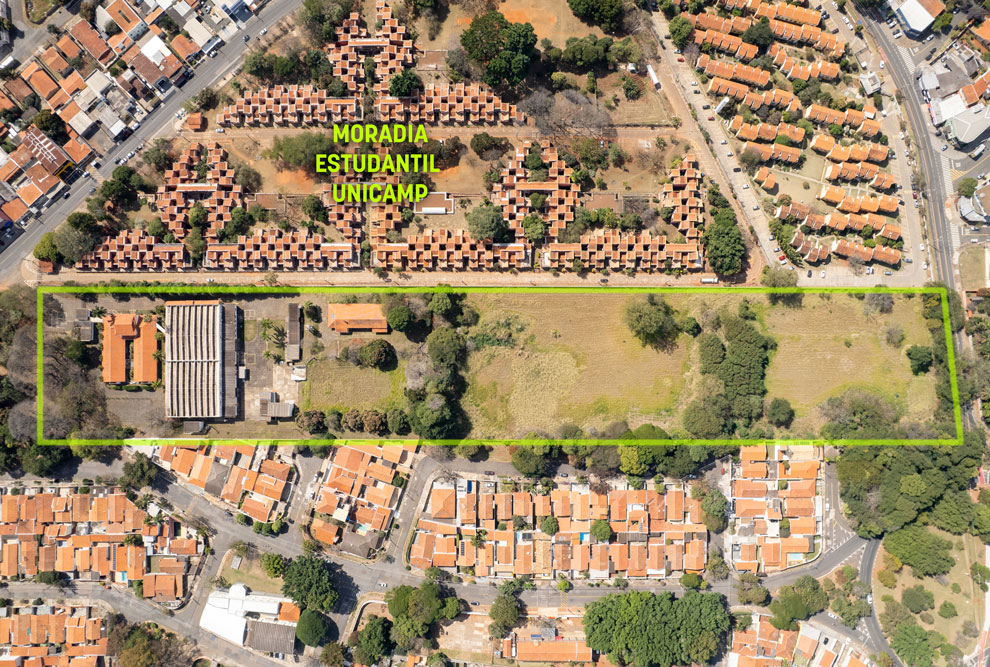 Unicamp compra terreno ao lado da Moradia para atender mais 1,4 mil estudantes