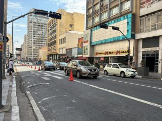Centro de Campinas tem bloqueio de trânsito neste Dia do Soldado