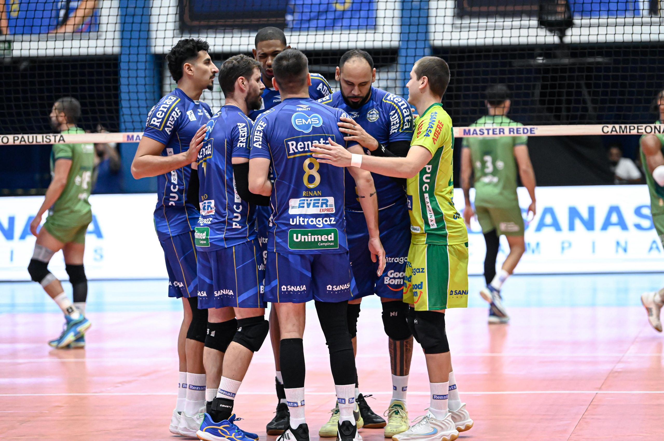 Vôlei Renata vence São José e continua com 100% de aproveitamento no Campeonato Paulista